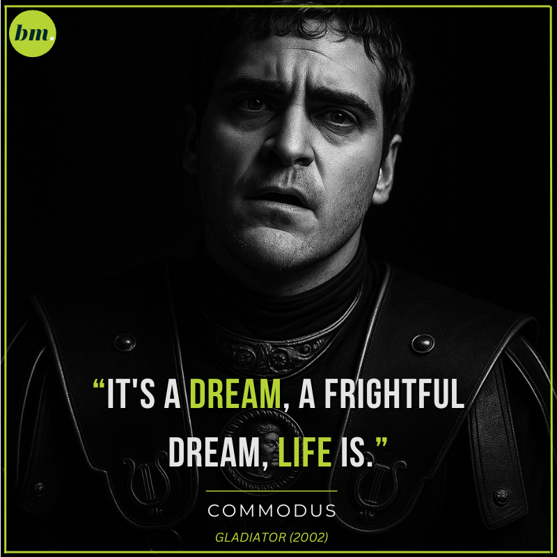 Marcus Aurelius quote about life being a dream.