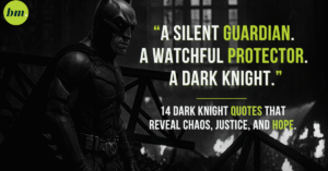 Batman Dark Knight quote about being a silent guardian.